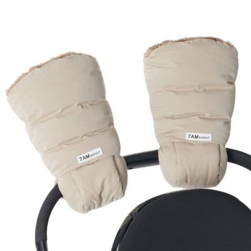 7AM Enfant Warmmuffs Stroller Gloves - Oat/Cacao