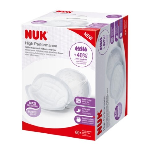 Nuk Disposable High Performance Breast Pads 60Pack | Unsung Heroes Sale | Baby Bunting AU