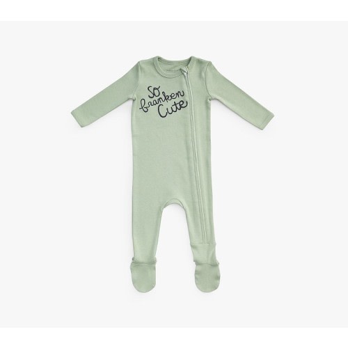 So Franken Cute Organic Cotton Baby Pajama