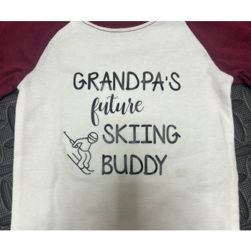 Grandpa's Future Riding Buddy Coming Home Outfit Gender Neutral Newborn Long Sleeve Girl Newborn Clothes White Neutral Baby