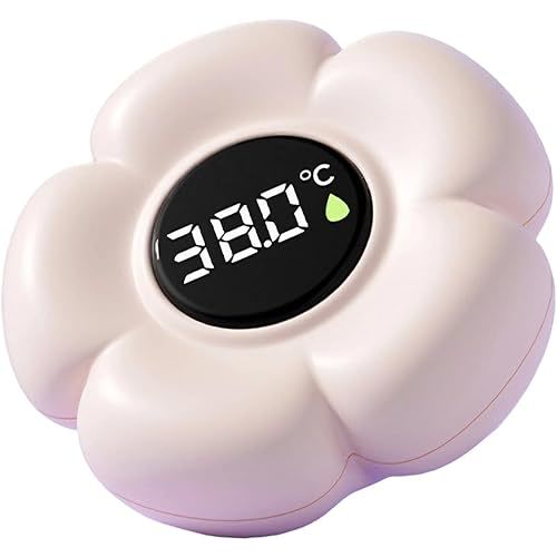 Floating Bath Thermometers Cartoon Flower Water Meter Safe Thermometers