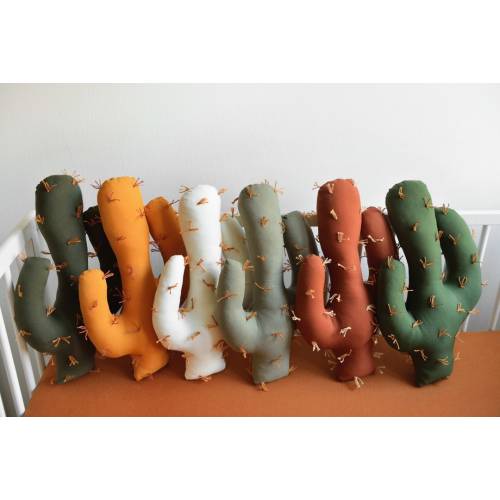 Cactus Pillow, Cactus Nursery, Boho Home Decor, Boho Nursery Decor, Southwest Nursery, Gender Neutral Nursery, Dorm Decor - MADE TO ORDER