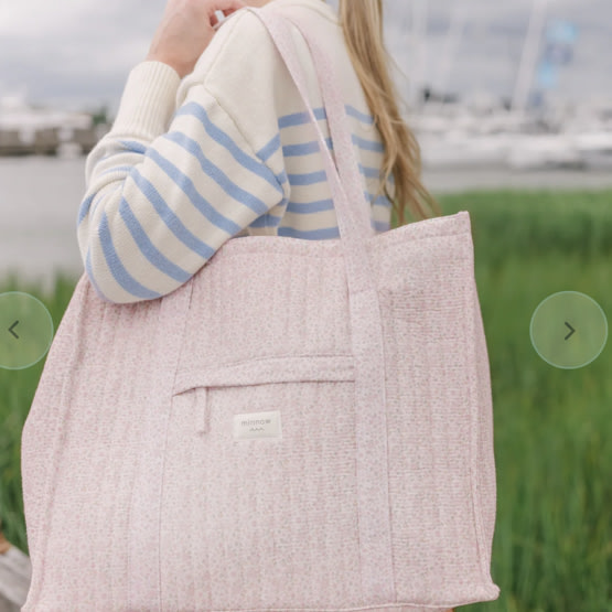 antique floral everyday tote | minnow swim