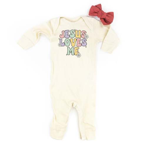 Girl Version - Jesus Loves Me - Baby Sleeper