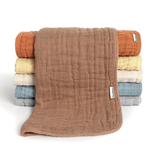 6-Pack Baby Neutral Multi Browns Muslin Burp Cloths – Gerber Childrenswear