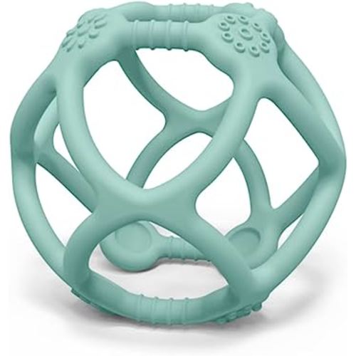 Baby Teething Toys, Silicone Baby Chew Toys for Soothing Baby Gums, Sensory Hollow Ball Teether for Babies 3+ Months,Baby Teether Toys,Baby Gifts for Girl & Boy,BPA Free