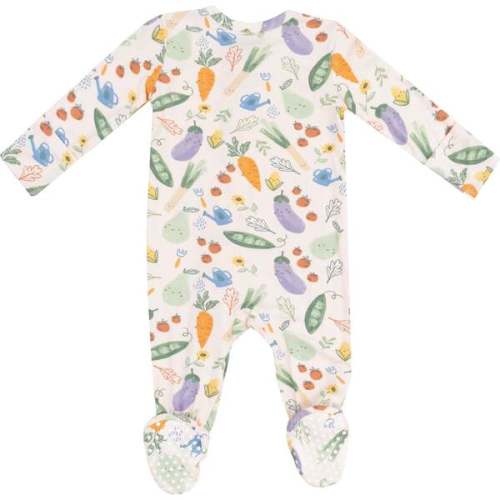 2 Way Zipper Footie, Veggie Patch - Angel Dear | Maisonette