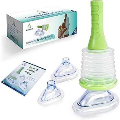 Choking Rescue Device for Kids and Adults, Anti Choking Device, Arixmed Portable Choking Rescue Device, First Aid Choking Device