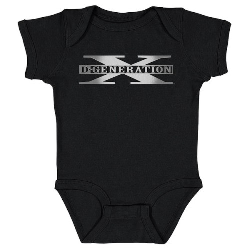 Infant 500 Level Black D-Generation X Logo Bodysuit