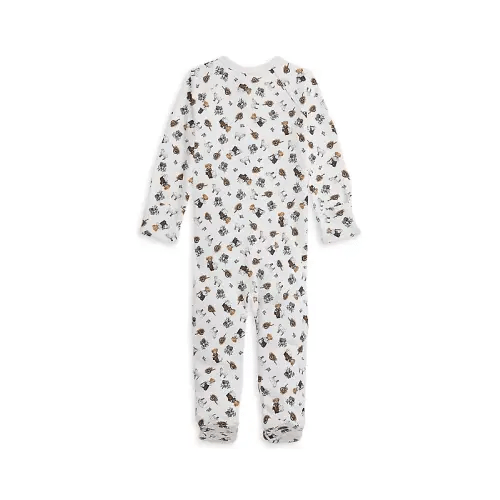 Shop Polo Ralph Lauren Baby Boy's Polo Bear Cotton Footie | Saks Fifth Avenue