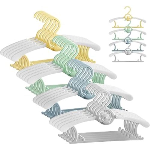 JSF Baby Hangers, Non-Slip Kids Hangers 20Pack Children Hanger