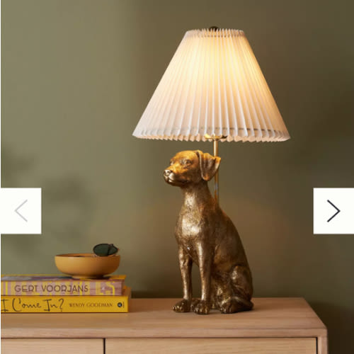 The Icon Table Lamp: Dog Edition