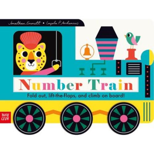 Number Train - by Jonathan Emmett (Board Book)