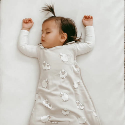 4 Season® Ultimate Baby Sleep Bag, Merino Wool & Organic Cotton, Sheep