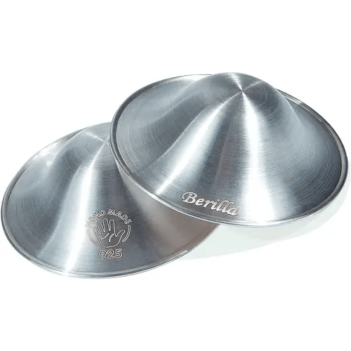 The Original Silver Nursing Cups, Nipple Shields for Nursing Newborn, Nipple Protector for Breastfeeding, Nipple Covers Breastfeeding, No Need Nipple Cream, Newborn Essentials Must Haves (Regular)