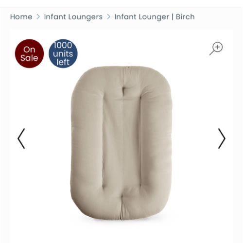 Infant Lounger | Birch