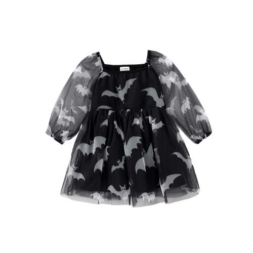 Sheer Bat Party Dress (Babies/Toddlers/Kids)