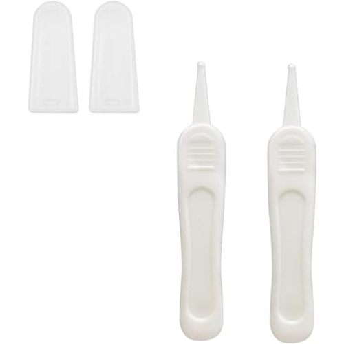 Baby Nose Tweezers Booger Nipper Plier Ear Wax Remover Cleaner Pack of 2