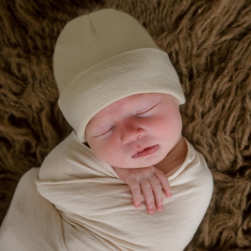 Newborn Hat, Oatmeal