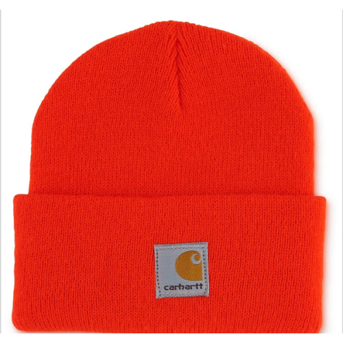 Kids' Acrylic Watch Hat - Brite Orange