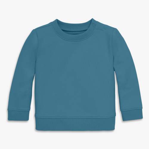 Baby sweatshirt - Slate blue / 3-6