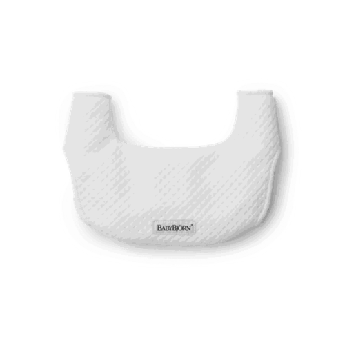 BabyBjörn Bib for Baby Carrier Harmony white