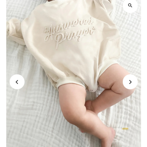 Answered Prayer Bubble Jumpsuit