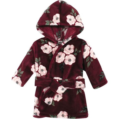 Hudson Baby Unisex Baby Plush Animal Face Bathrobe