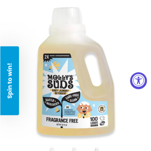 Baby Liquid Laundry Detergent – Molly’s Suds