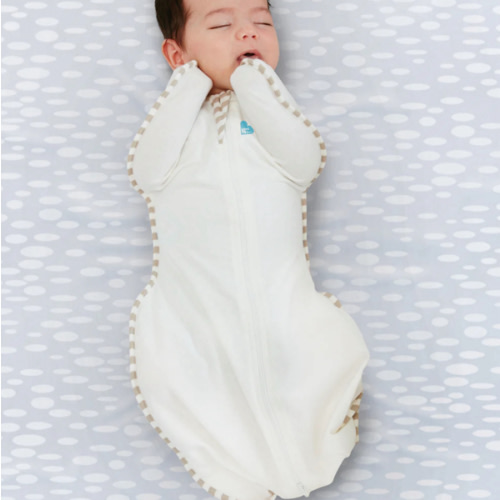 Swaddle Up™ 1.0 TOG Organic Cotton Cream