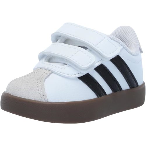 adidas Unisex-Baby Vl Court 3.0 Hook & Loop Sneaker