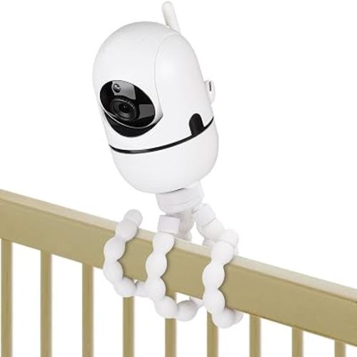 Tripod Baby Monitor Mount for HelloBaby HB65/HB40/HB6550/ HB6560/ HB6240/ HB6148/HB66/HB6339, ANMEATE 549/SM935E, Flexible Baby Camera Mount Attach Your Camera Wherever You Want (Camera NOT Include)