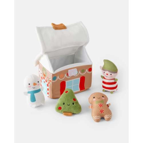 Christmas Gingerbread House Plush Toy Set - Carter's | Carter's