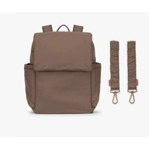 Diaper Backpack with Stroller Straps (Hazelnut)