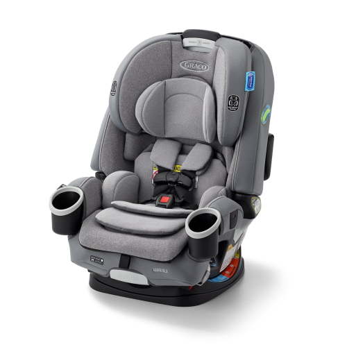 Graco 4Ever DLX 4-in-1 Car Seat, Charlie, Grey