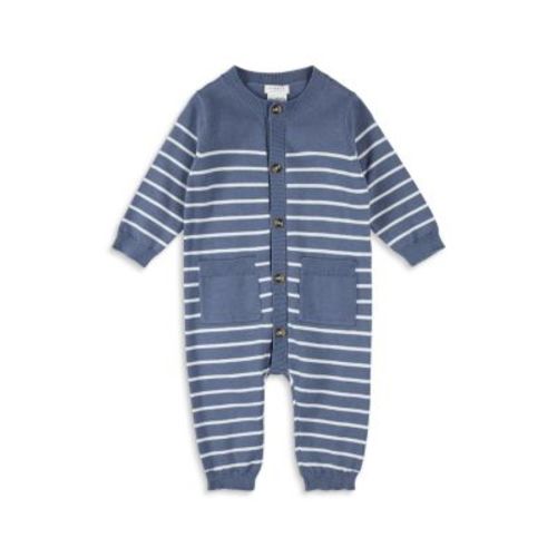 Boys' Striped Sweater Knit Playsuit - Baby