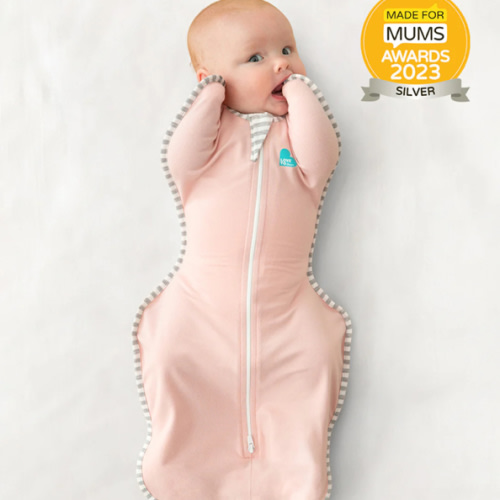 Swaddle Up™ 1.0 TOG (68-75°F) Dusty Pink Original Cotton
