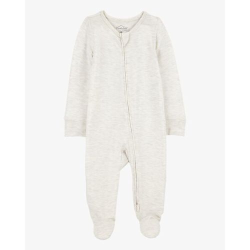 Baby Zip-Up PurelySoft Sleep & Play Pajamas - Gray - Carter's | Carter's