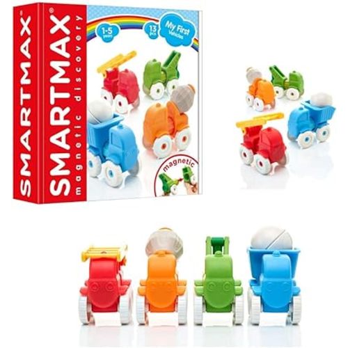 SmartMax My First Vehicles Magnetic Discovery STEM Play Set for Ages 1+