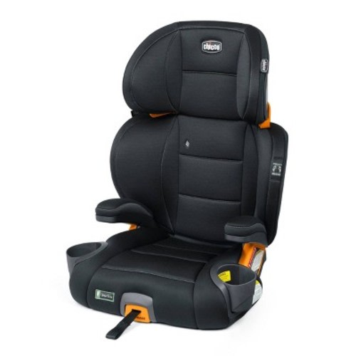 Chicco KidFit ClearTex Plus 2-in-1 Belt Positioning High Back Booster Car Seat - Obsidian