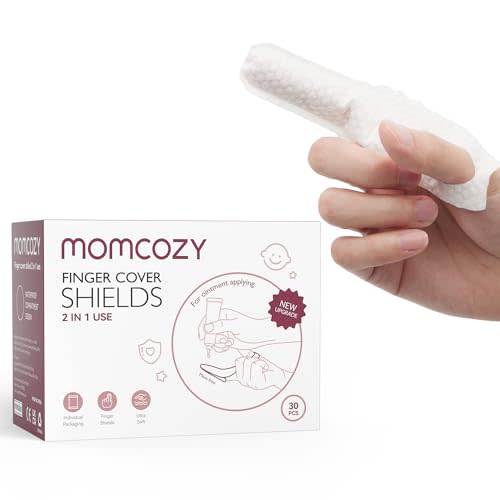Momcozy Baby Diaper Cream Applicator Kit - Spatula, Finger Wipes & Waterproof Sleeve