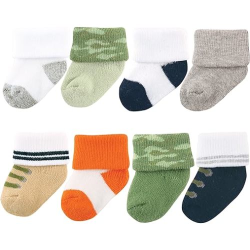 Luvable Friends Baby Newborn and Baby Terry Socks