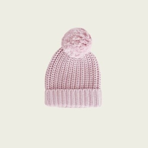 Jamie Kay Cozy Hat - Old Rose | The Baby Cubby
