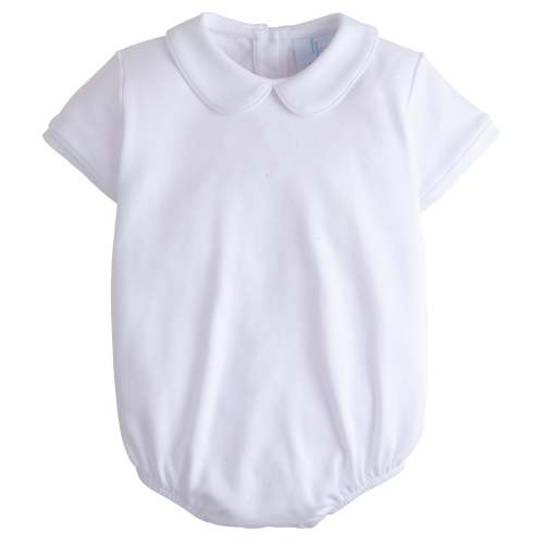 Little English - Piped Peter Pan Bubble (White)
