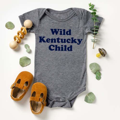 Wild Kentucky Child Onesie - 6 months
