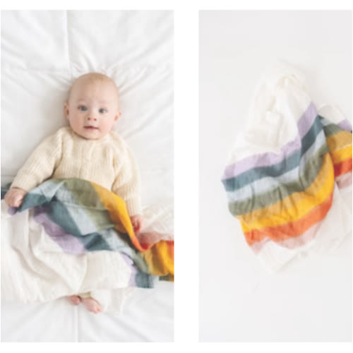 Rainbow Connection Swaddle