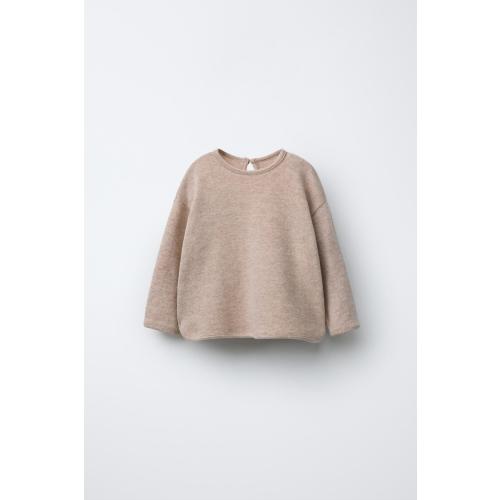 SOFT TOUCH TOP - Light beige | ZARA United States