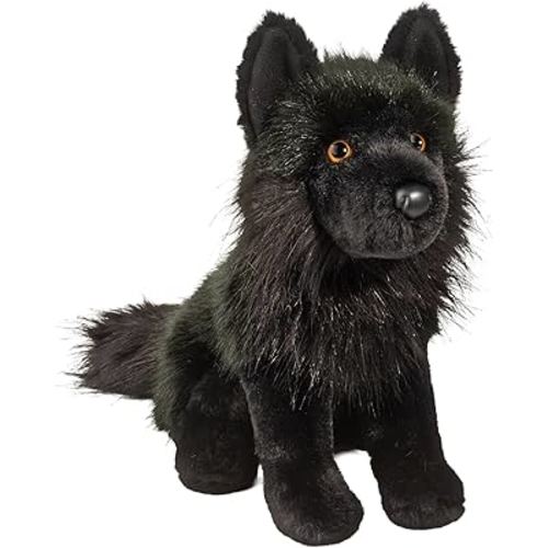 Douglas Vilkas Black Wolf Plush Stuffed Animal