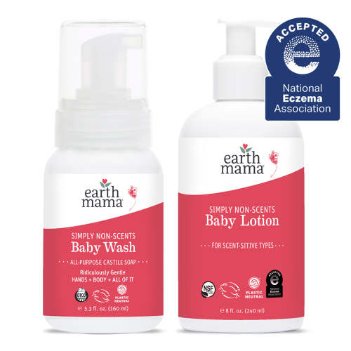 Simply Non-Scents Baby Wash + Lotion Set