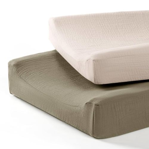 Amazon.com: lulumoon Baby Changing Pad Cover: Muslin Diaper Changing Table Pad Cover - Changing Pad Sheets for Girls Boys : Baby